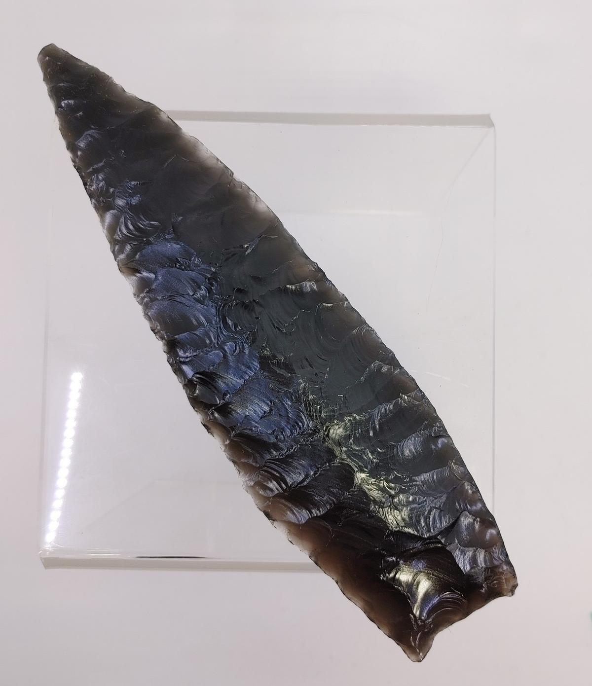 Large Obsidian Point