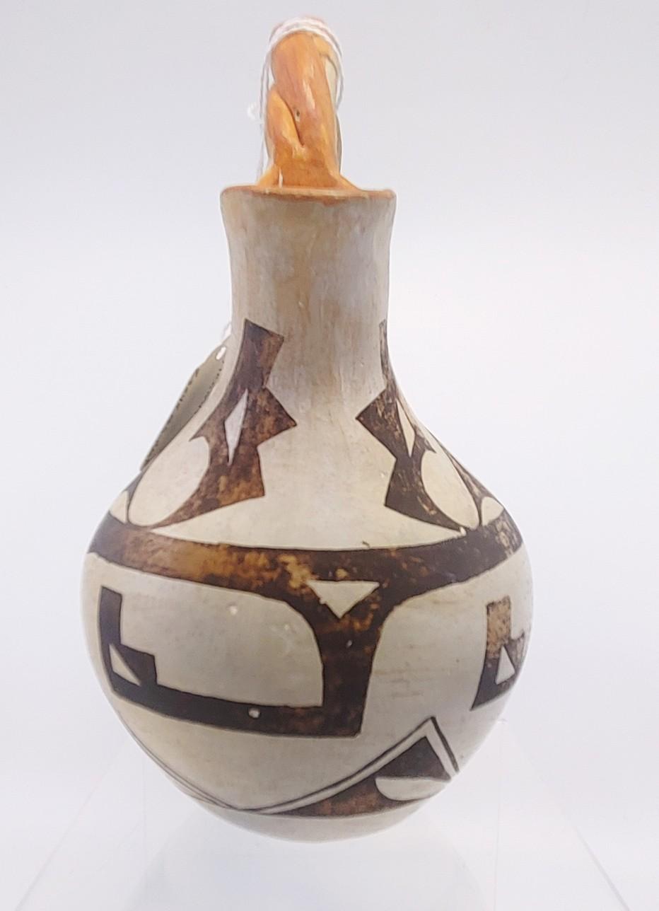 Acoma Pottery Wedding Vase, Terry Schultz Collection