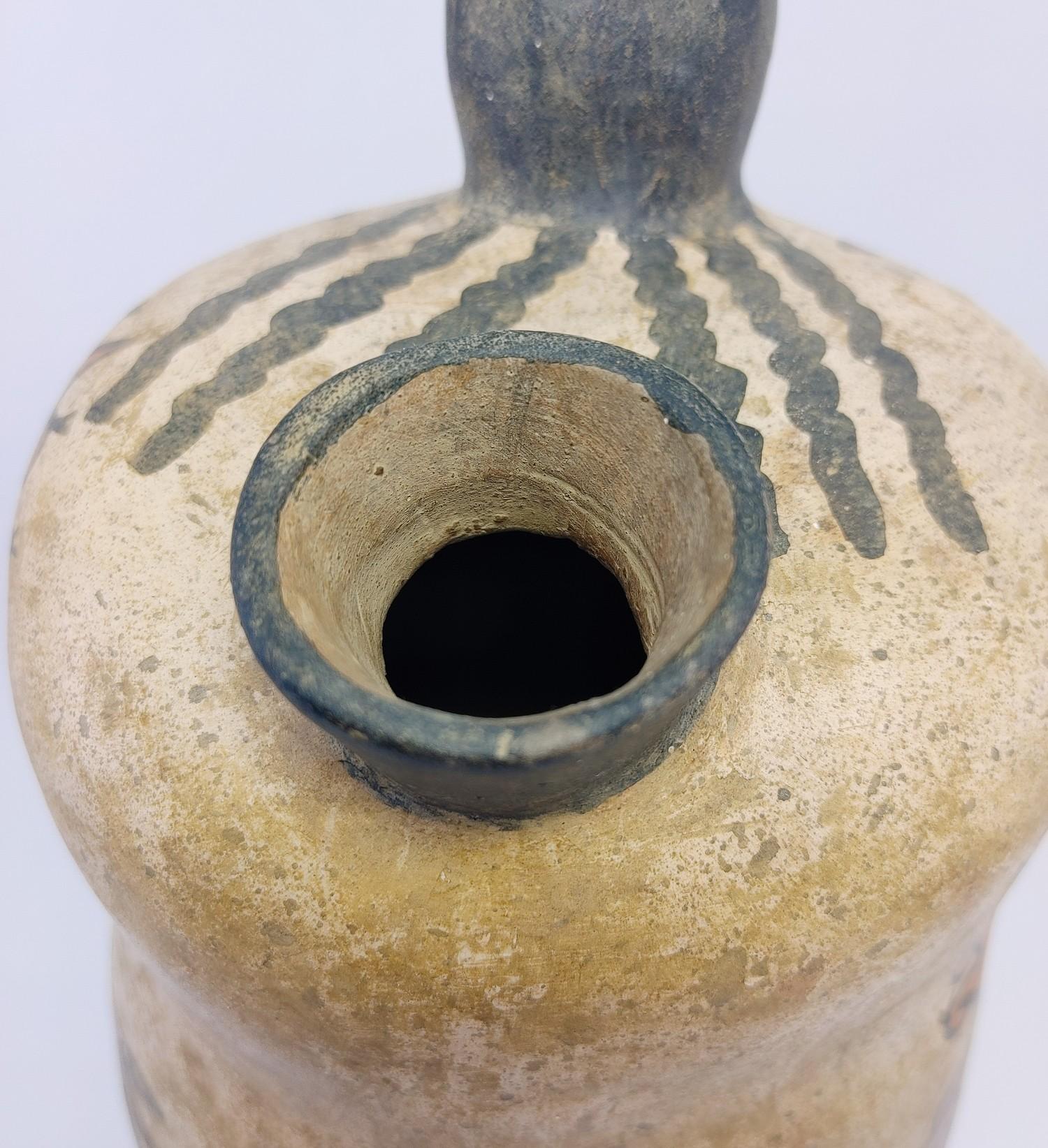 Pre-Columbian Nazca Reproduction Spout Vessel