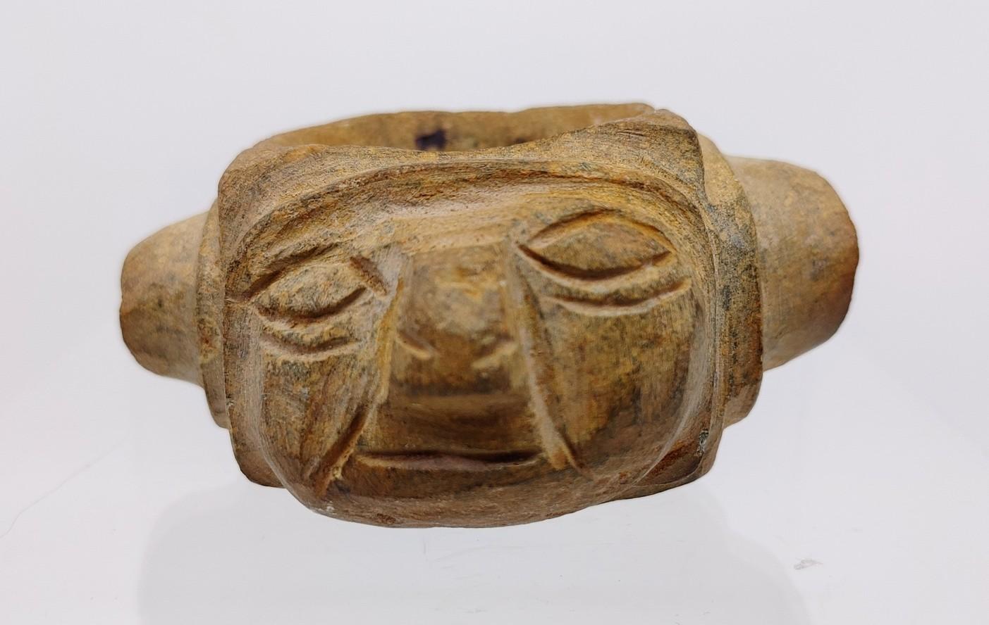 Pre-Columbian Moche Mace Head