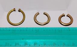 Pre-Columbian Gold Tairona Nose Ring Collection