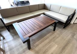 Sunset Corner,This Corner Unit Comes with (3) Piece: An Extended 4 Seater Sofa, A 2 Seater Love Seat