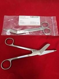 Teksurge Stainless Steel Lister Bandage Scissors 18Cm