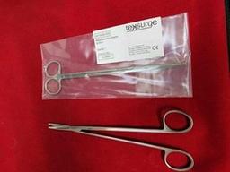 Teksurge Stainless Steel Metzenbaum Fino Scissors Str 20Cm