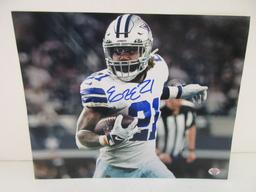 Ezekiel Elliott of the Dallas Cowboys signed autographed 8x10 photo PAAS COA 933