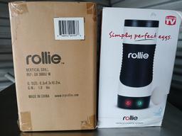 Auto Matic Egg Cooker / Verticle Grill Made by ROLLIE / BRAND NEW Verticle Grill / Egg Cooker