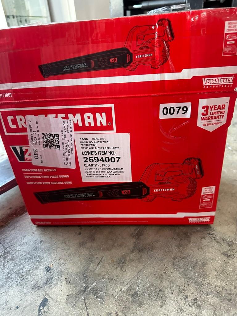 Craftsman Hard Surface Blower