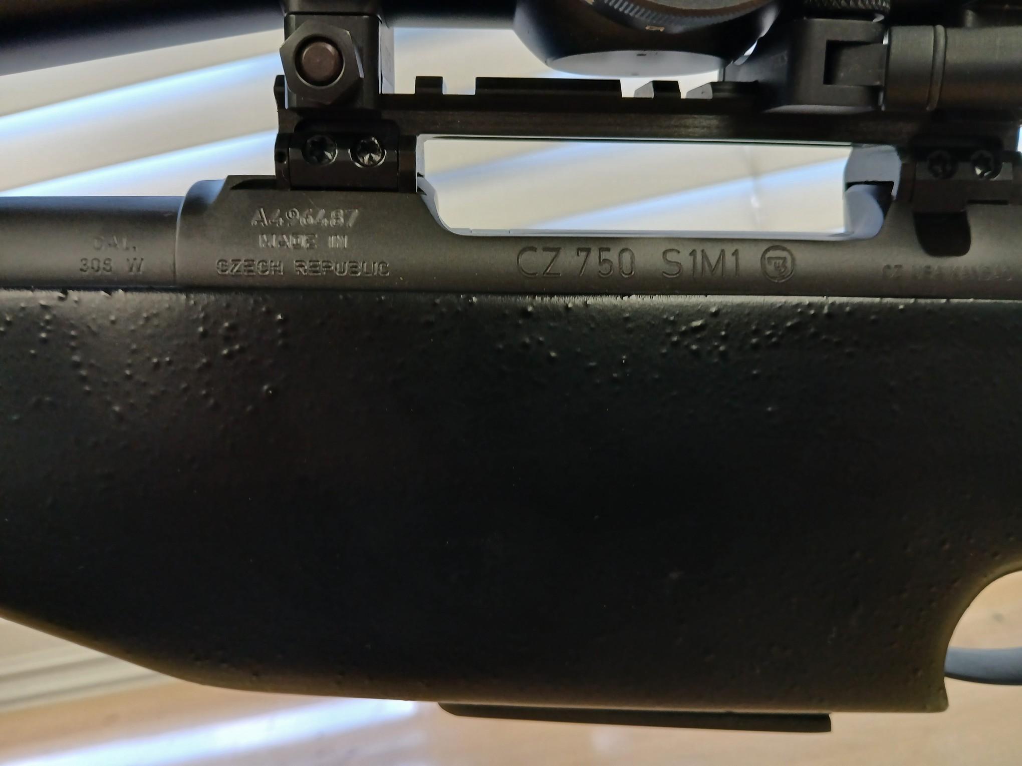 308 CZ Bolt Action Long Range Rifle Model # CZ-750-M1S1 W/ 308 Cal W/ Schmidt Bender Marksman Site &