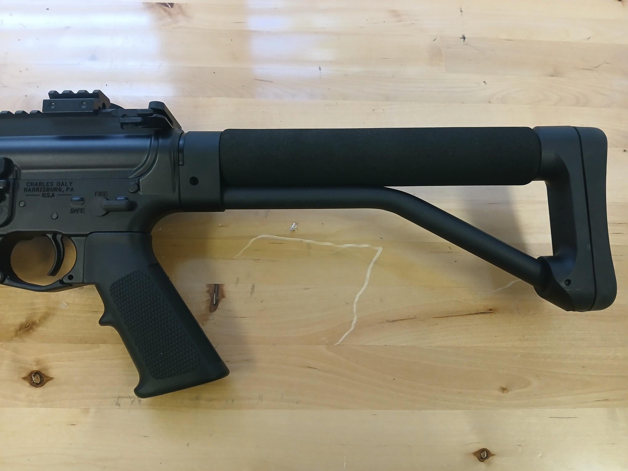 Charles Daily DERFENSE AR-15 W/ Stainless Steel Barrel & Pistol Grip Model # CDD-15 Comes Complete w