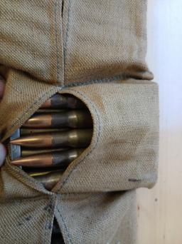 (100)+ Rounds of 30-06 Ammunition W/ Quick Loaders & Shoulder Strap Belt / Holding Strap
