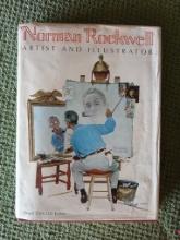 LARGE 24" Book of Artist & Illistrations from Norman Rockwell