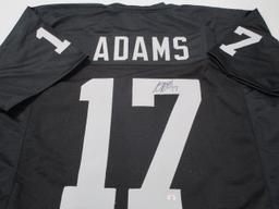 Davante Adams of the Las Vegas Raiders signed autographed football jersey PAAS COA 284