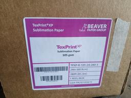 Beaver PAPER GROUP TesPrint XP Sublimation Paper # TPXR-R-105-24-280-3