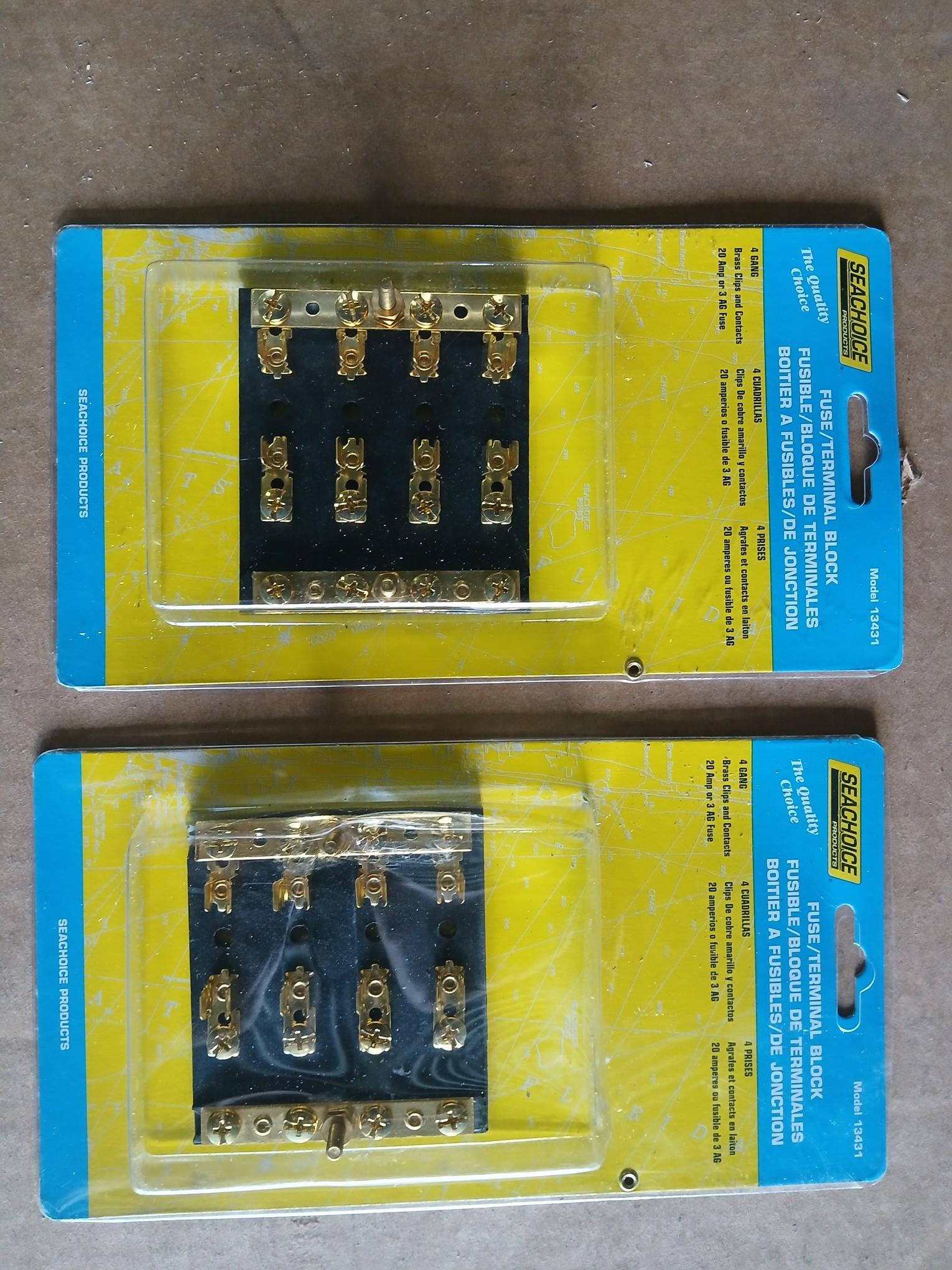 SEACHOICE PRODUCTS #13431 Fuse Block Terminal / Brand New Boating Fuse Block