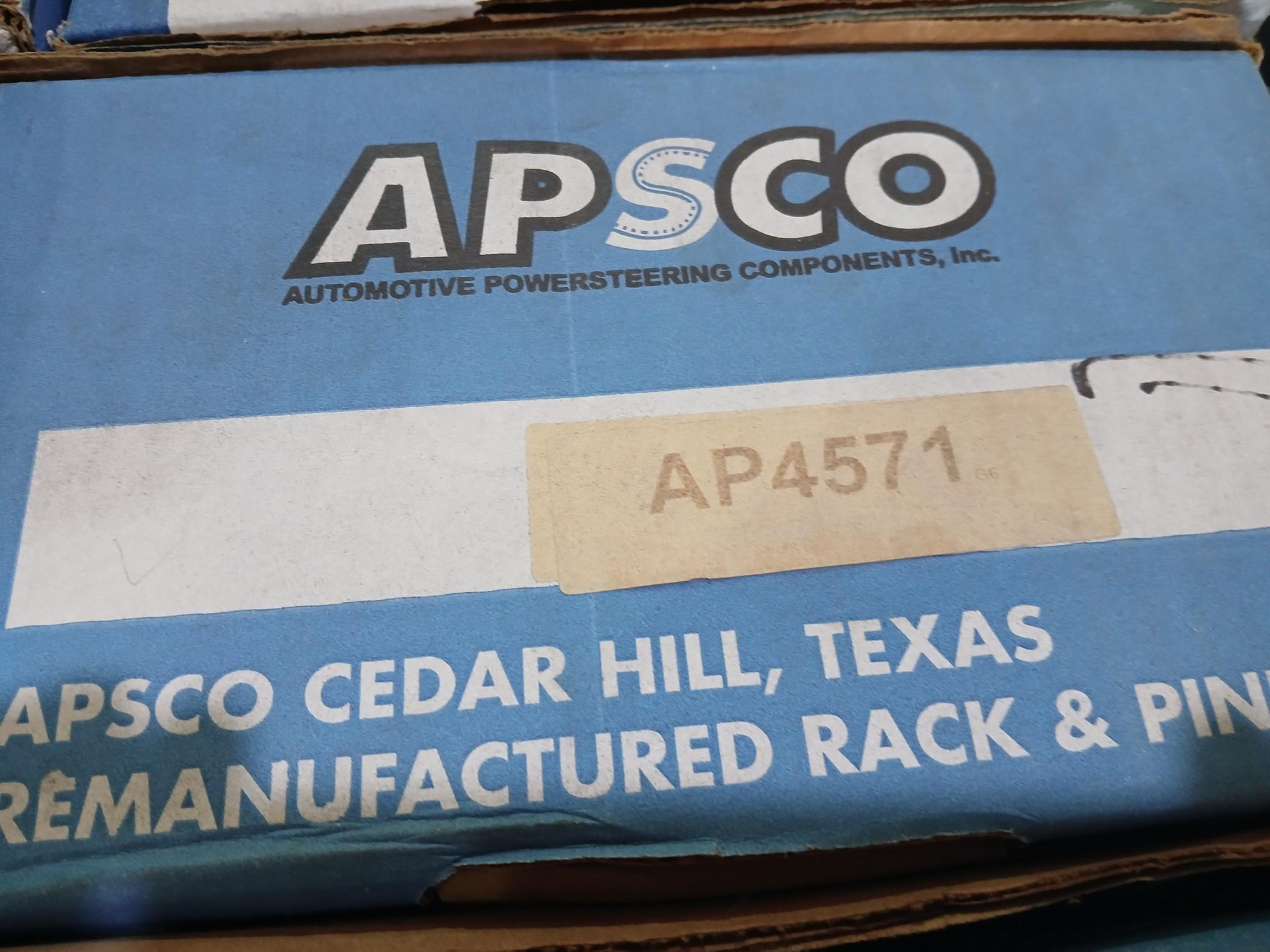 BRAND NEW Rack & Pinion Factory Remanufacture By APSCO , Japananese ,European & American/ Replacment