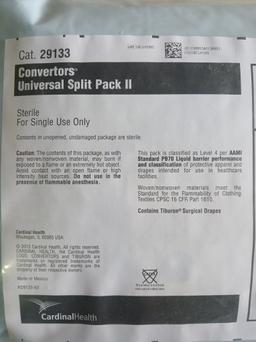 CARDINAL HEALTH Universal Spill Pack / Level 4 AAMI Standard Spill Pack - Part 29133