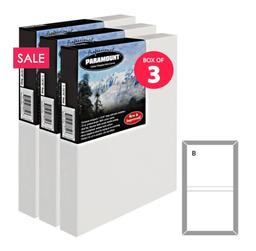 24" by 48" Rectangle Stretched Canvas, 3 per box