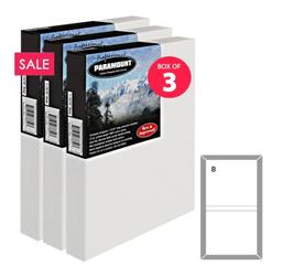 36" by 48" Rectangle Stretched Canvas, 3 per box