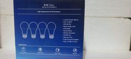 EURI Lighting 8W LED Light Bulbs Part # A19 / 4 Pack Of Light Bulbs LED Style BRAND NEW