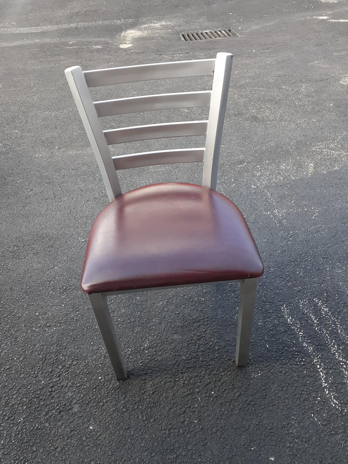 Metal Chair with cushion