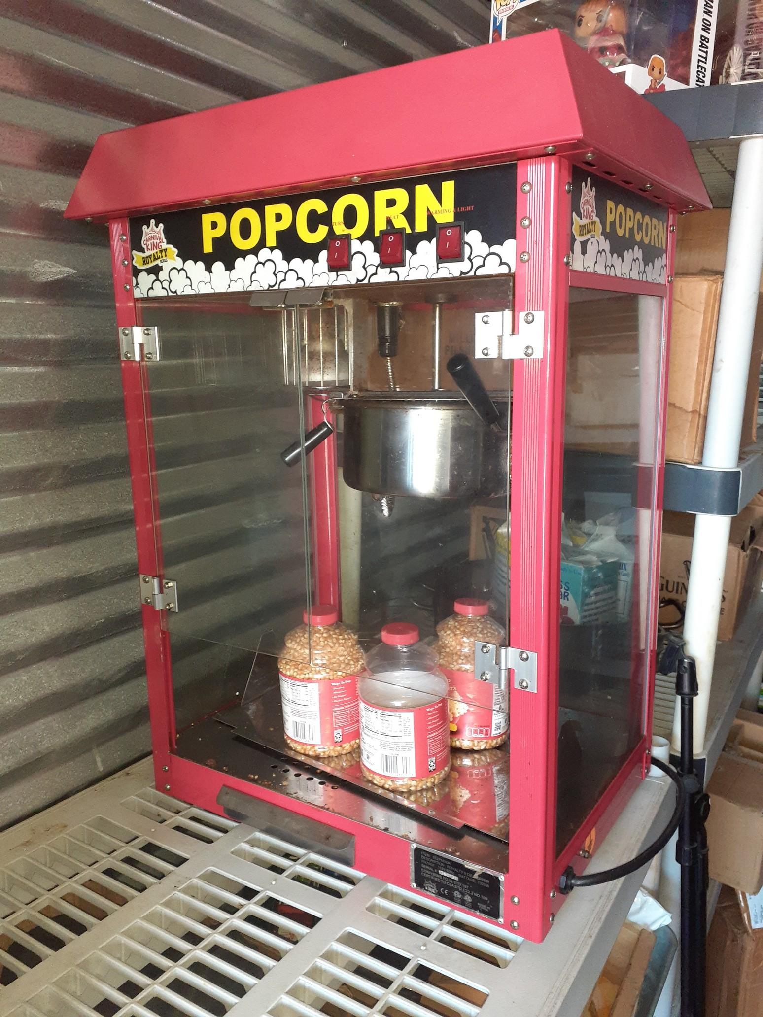 Carnival King Pop Corn Machine - working