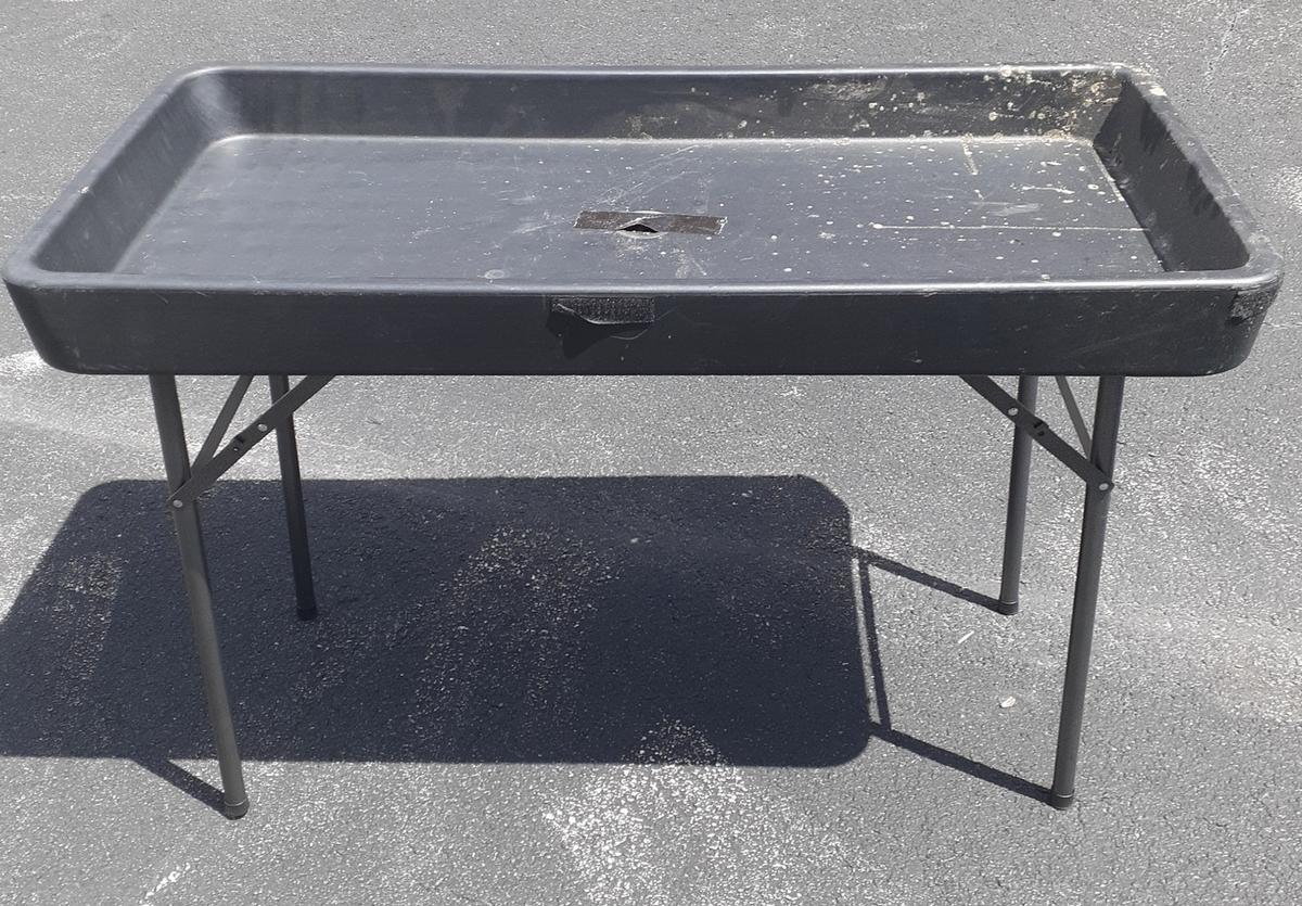 Catering Display table with Drainage - 47 in long