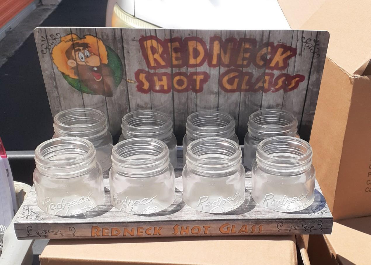 Red Neck Shot Glasses