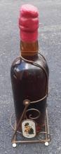 Bottle of Scotch with Holder - Very Large -Magnum