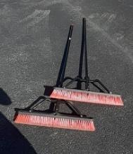 Push Brooms by Lieberman - lot of 2