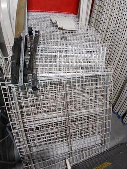 White Industrial Pallet Racking - Un Assembled This Lot includes 7 Sections Including / 8 (10' Uprig