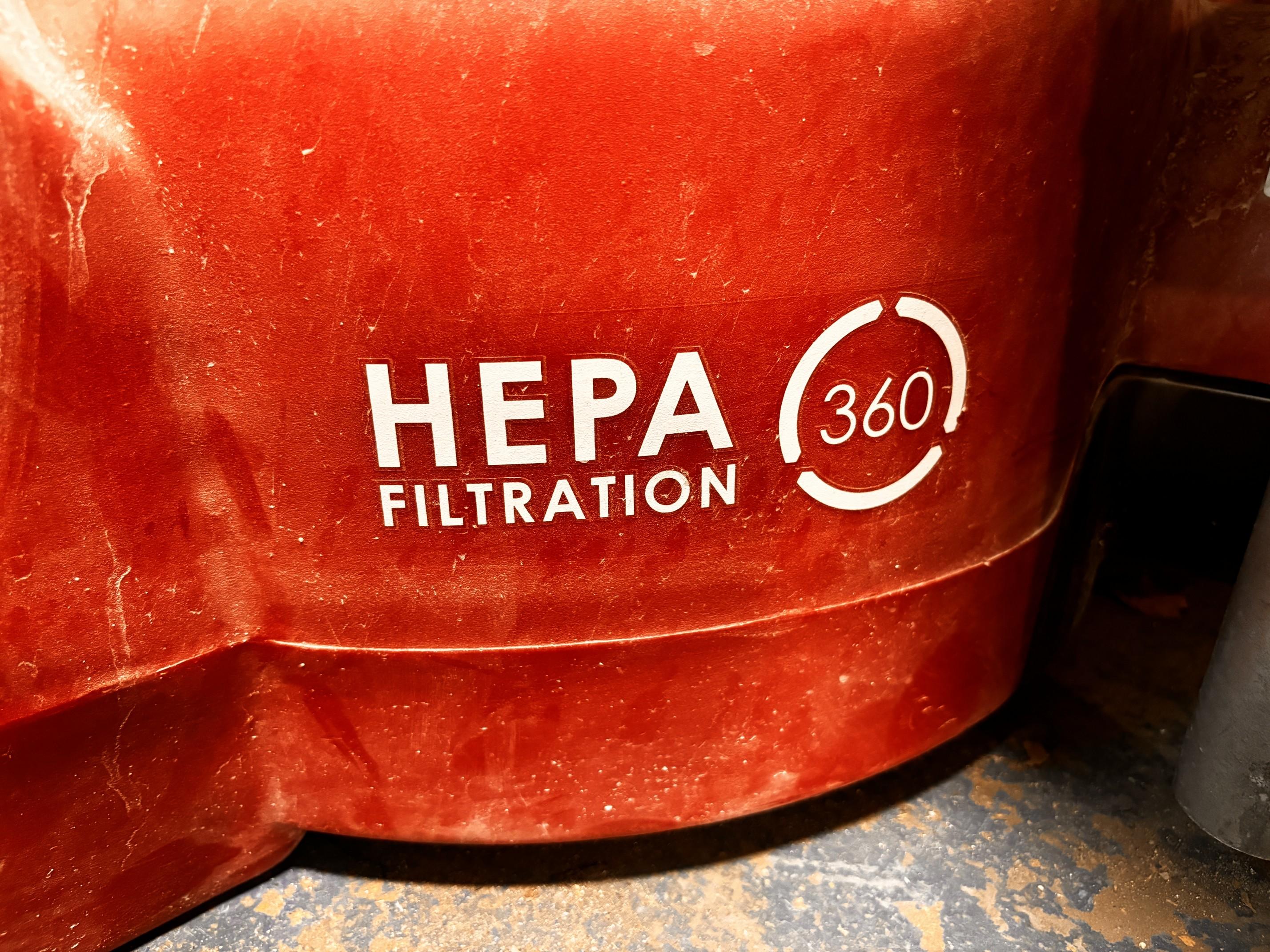 BUILDCLEAN Dust Collection System - HEPA Filtration System