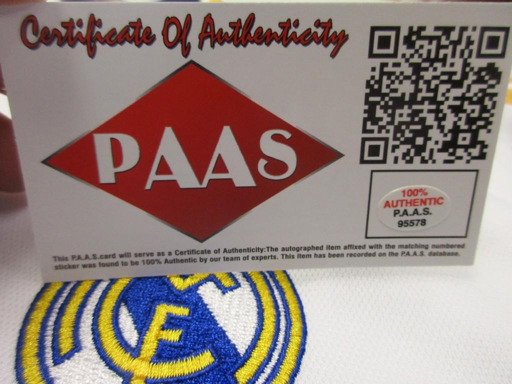 Luka Modric of Real Madrid signed autographed soccer jersey PAAS COA 578