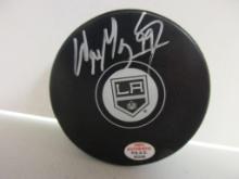 Wayne Gretzky of the LA Kings signed autographed logo hockey puck PAAS COA 558