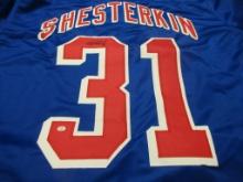 Igor Shesterkin of the NY Rangers signed autographed hockey jersey PAAS COA 537