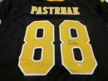 David Pastrnak of the Boston Bruins signed autographed hockey jersey PAAS COA 578