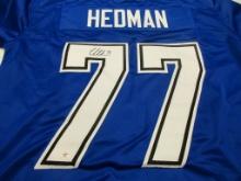 Victor Hedman of the Tampa Bay Lightning signed autographed hockey jersey PAAS COA 521