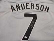 Tim Anderson of the Chicago White Sox signed autographed baseball jersey PAAS COA 241