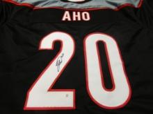 Sebastian Aho of the Carolina Hurricanes signed autographed hockey jersey PAAS COA 930