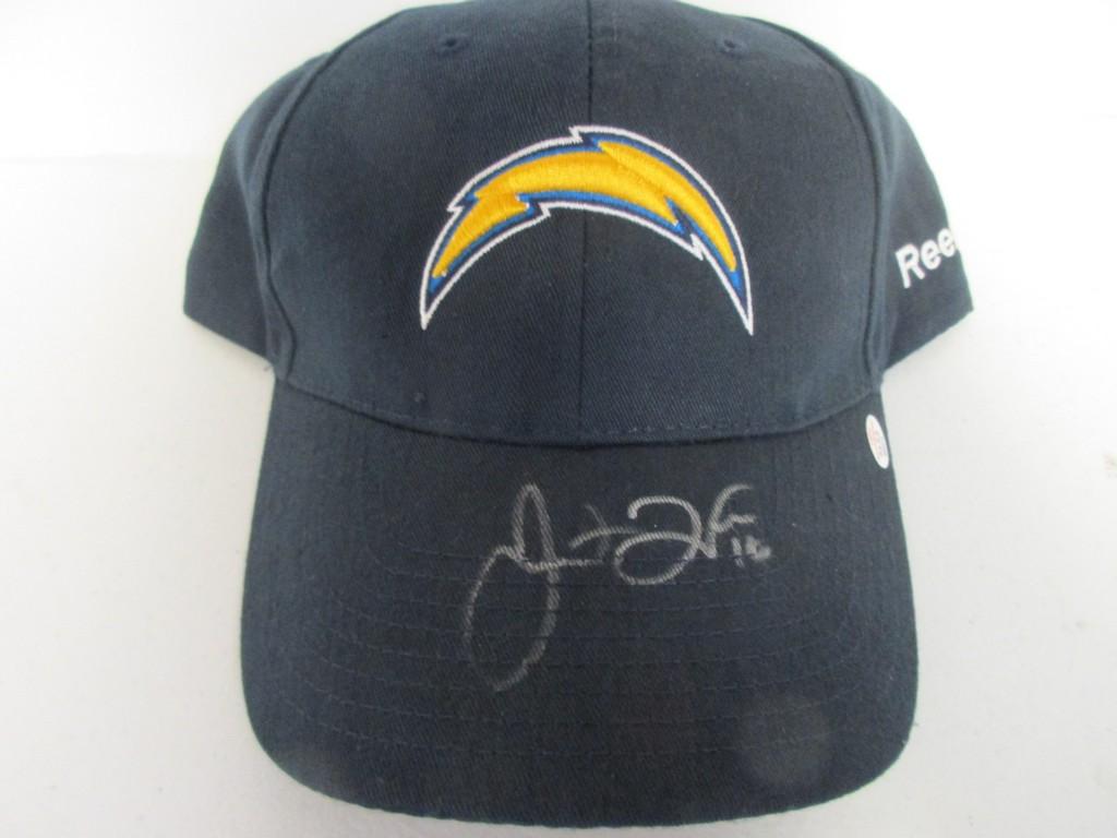 Justin Herbert of the LA Chargers signed autographed hat PAAS COA 471