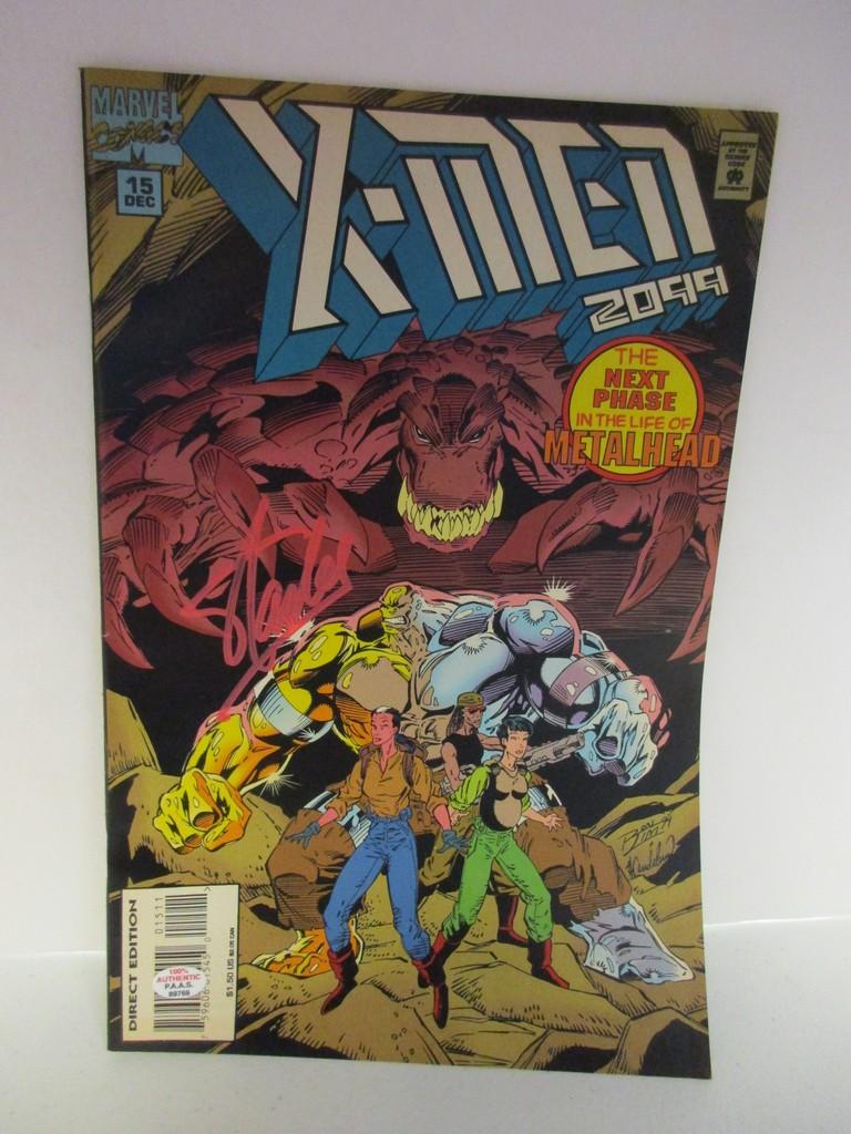 Stan Lee X-Men signed autographed comic book PAAS COA 769