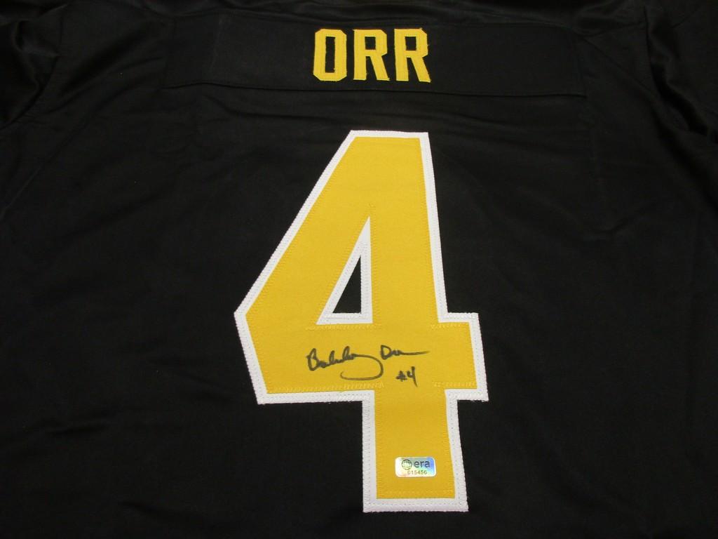Bobby Orr of the Boston Bruins signed autographed hockey jersey ERA COA 456