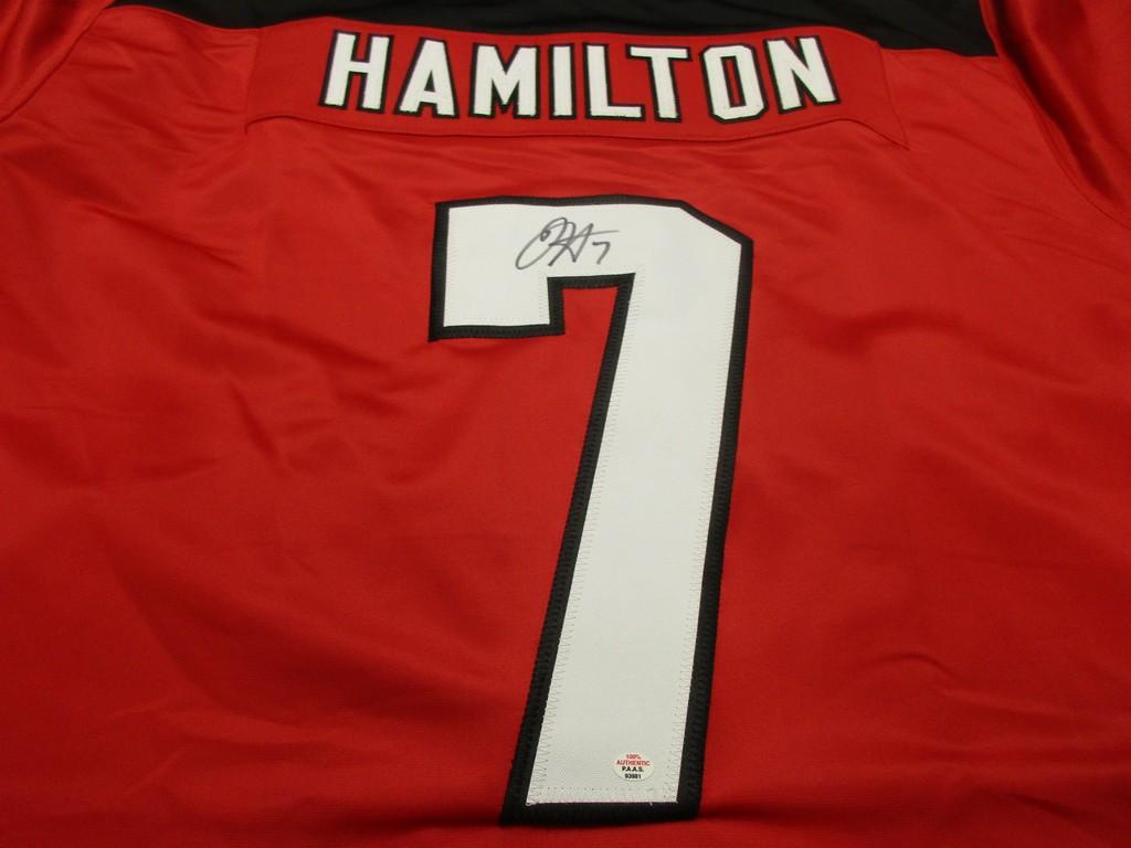 Dougie Hamilton of the NJ Devils signed autographed hockey jersey PAAS COA 981