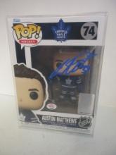 Auston Matthews of the Toronto Maple Leafs signed autographed Funko Pop Figure PAAS COA 669