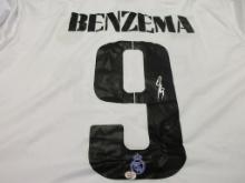 Karim Benzema of Real Madrid signed autographed soccer jersey PAAS COA 804