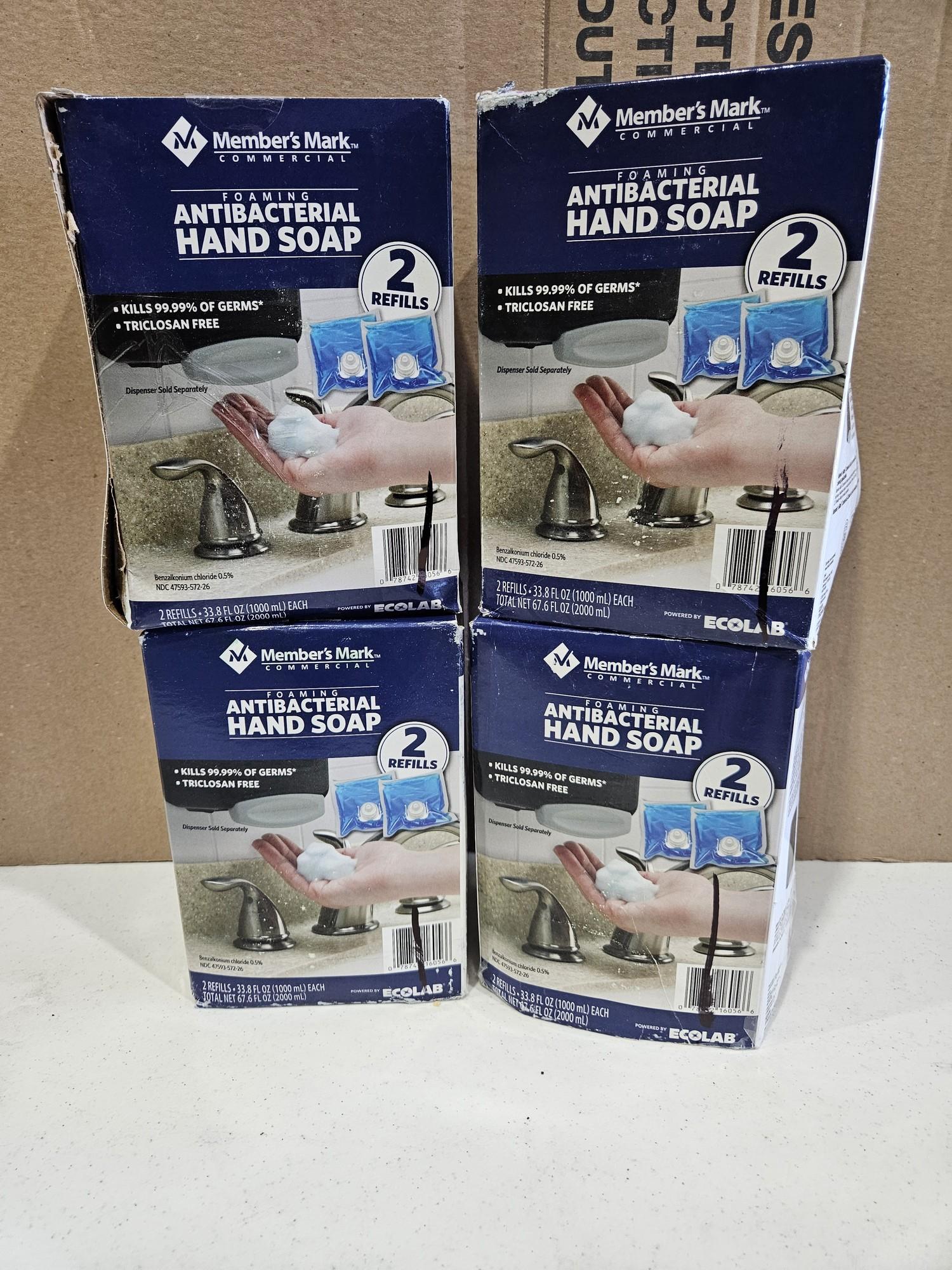 Members Mark Antibacterial Hand Soap / 2 Refills