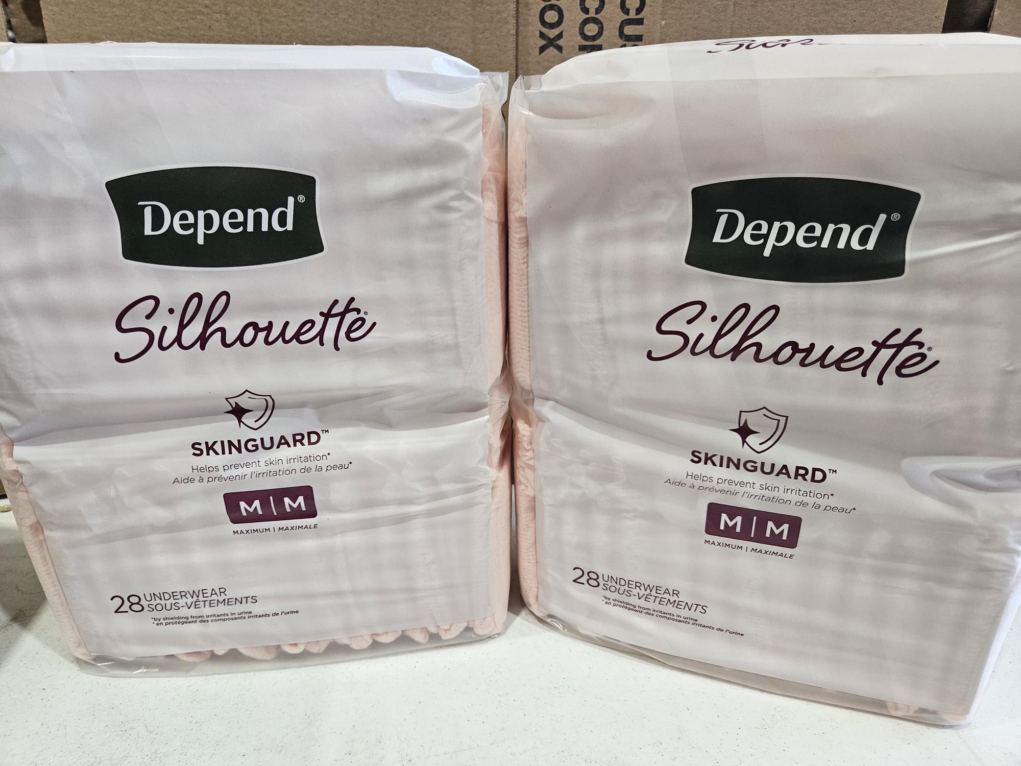 DEPEND Silhouette Diapers / Adult Pampers