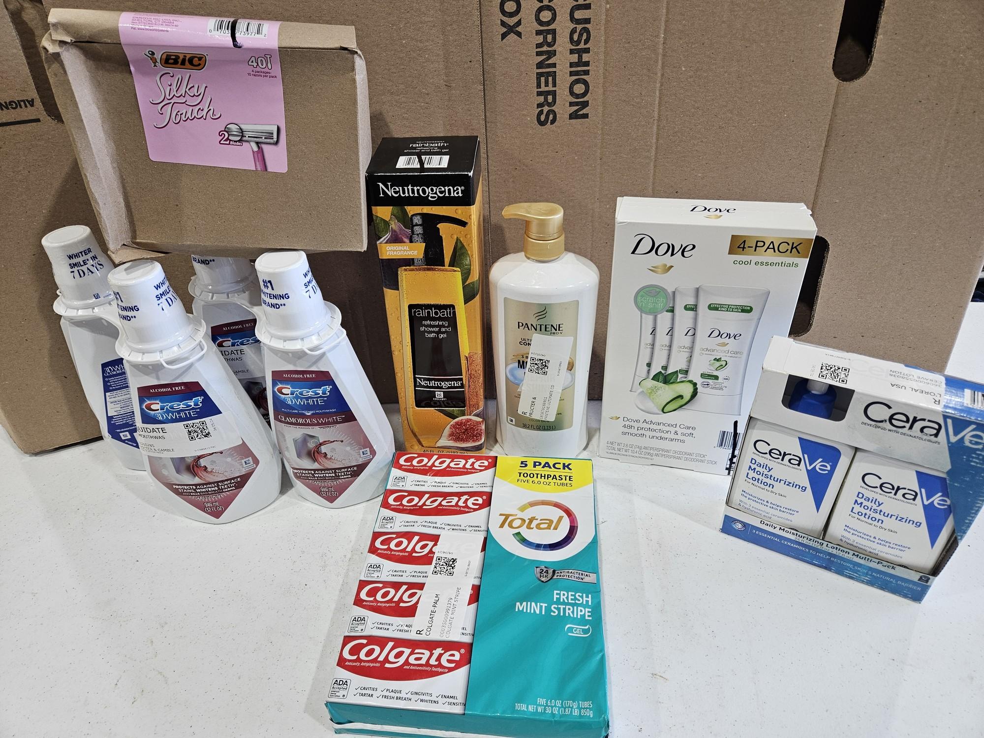 Crest / Silk Touch Razors / Neutrogena / Colgate / CeraVe & More