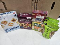 Premium Crackers / Toasteds / Rice / Pistachios & More