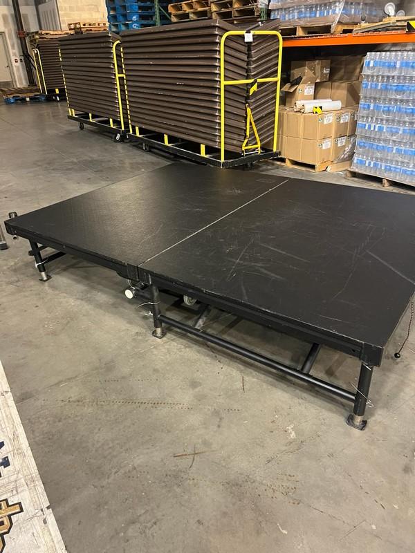 (6) StageRight 6' by 8' Folding Event Concert Stages 228sf Stage Rental