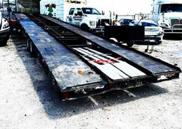 1998 Kaufman 3-Car Trailer Ready to Work Clean Title with Winch Ramps